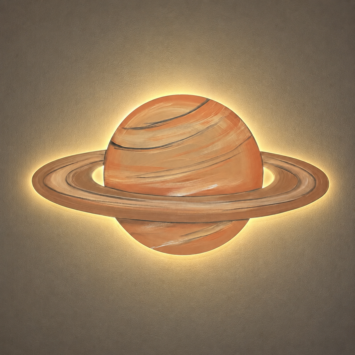 Lighted Planets Wall Décor Set – 3 Pieces
