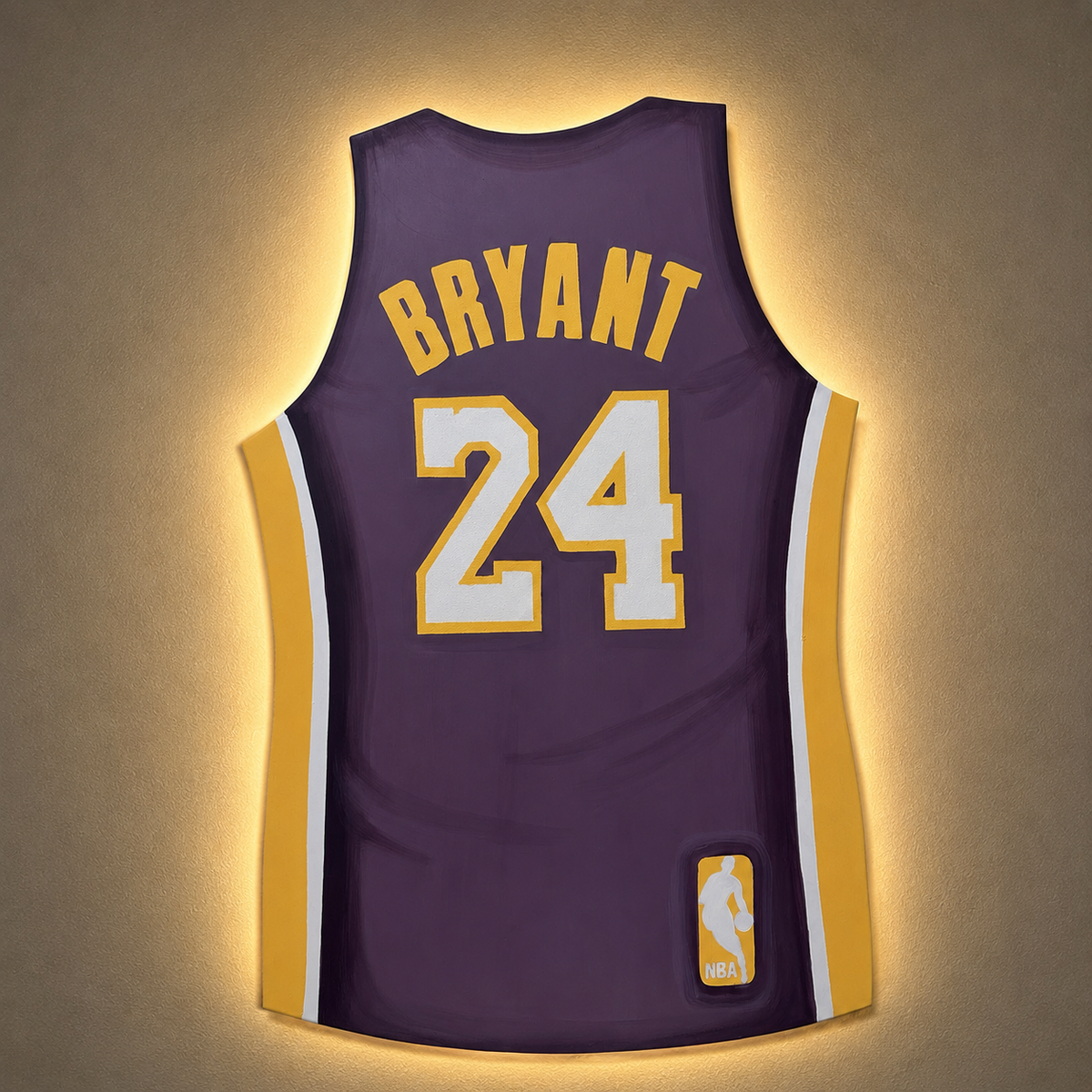 Kobe Bryant No. 24 Lighted Wall Décor Set – 3 Pieces