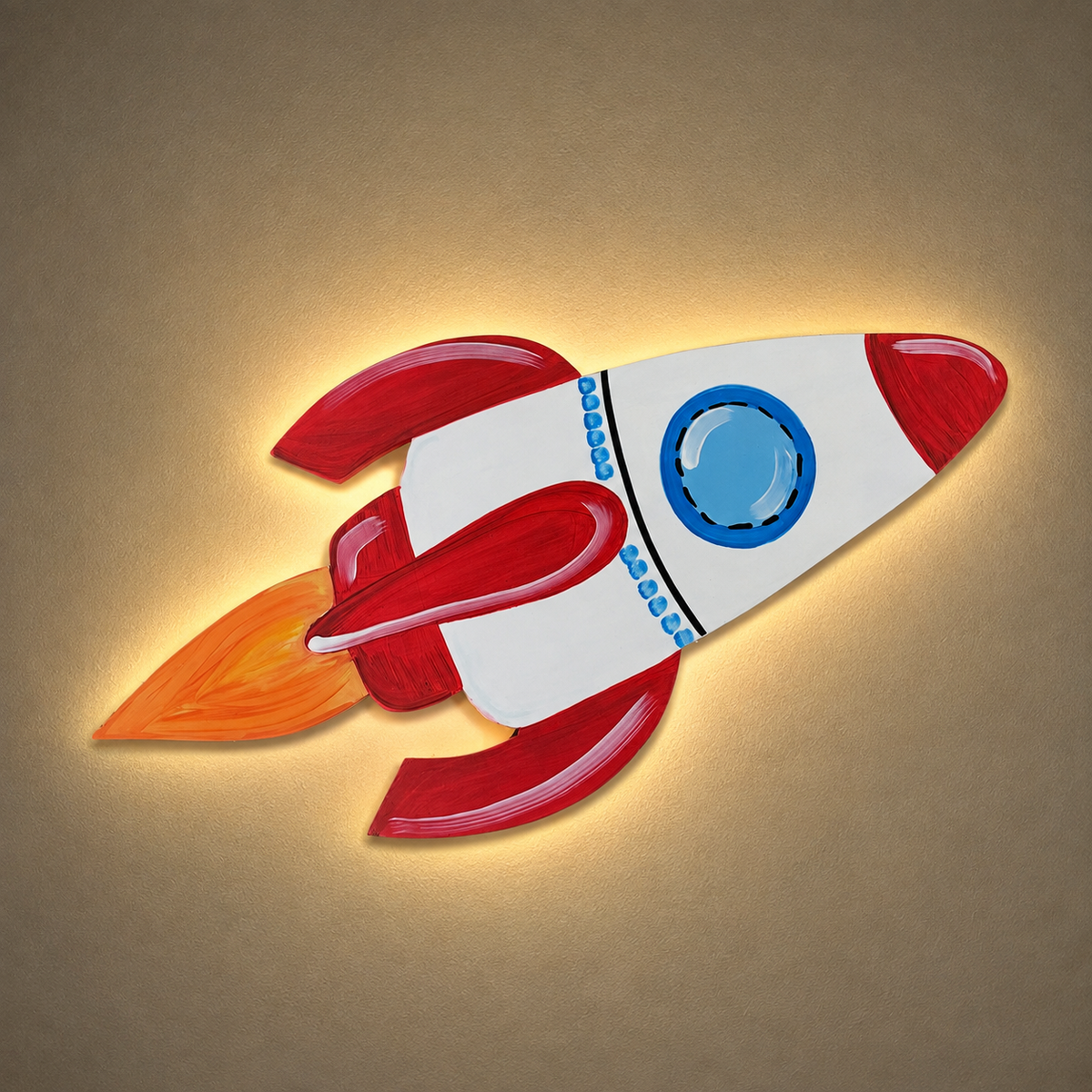 Space Adventure Lighted Wall Décor Set – 3 Pieces