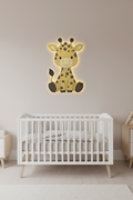 Baby Giraffe Lighted Wall Décor 60 cm