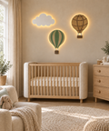 Hot-Air Balloon Adventure Lighted Wall Décor Set – 3 Pieces